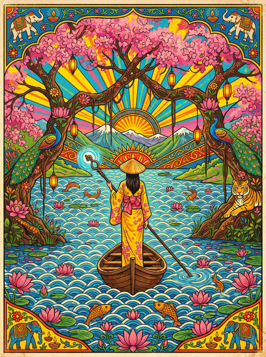 Cherry Blossom Archway (120 Colors)