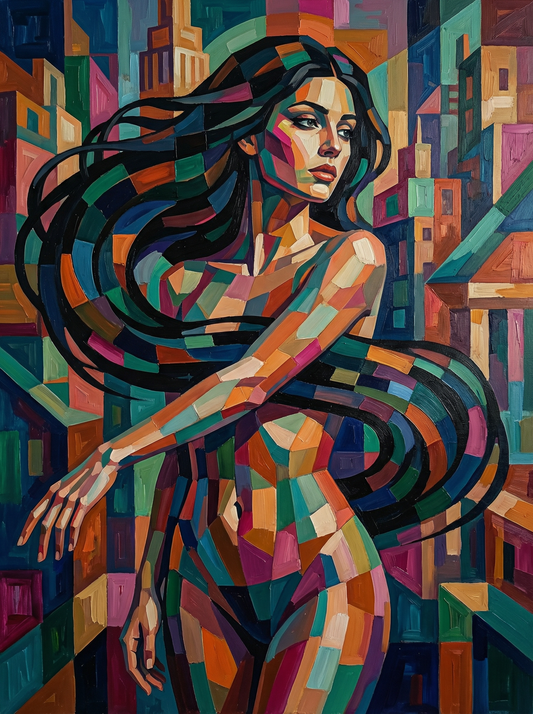Colorful Body Mosaic (120 Colors)