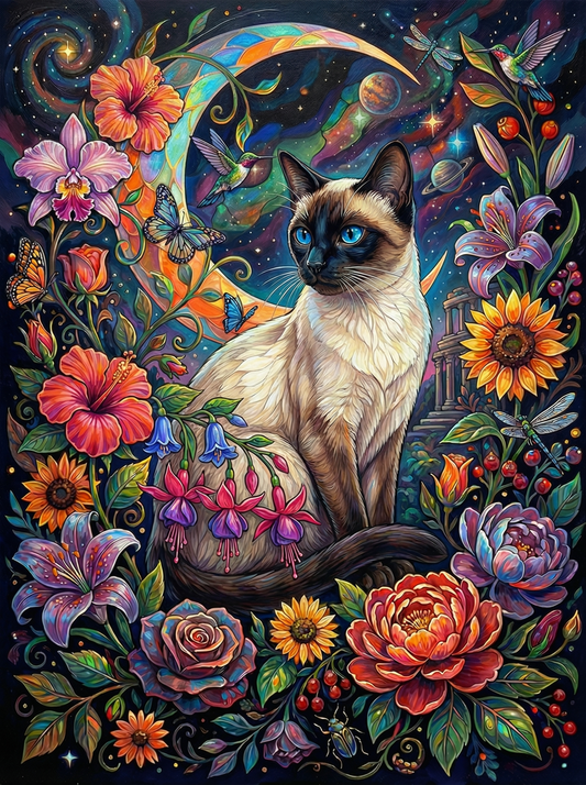 Cosmic Siamese Garden (80 Colors)