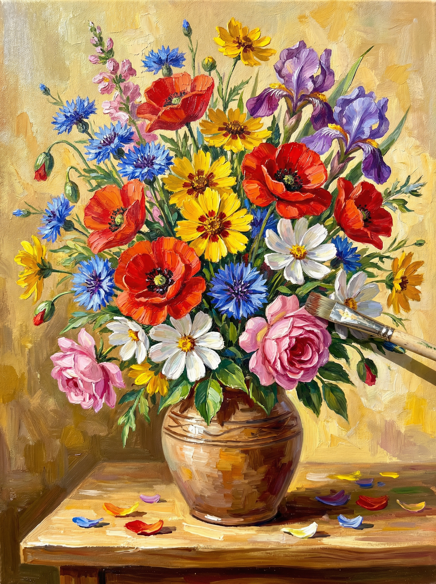 Cottage Country Flowers