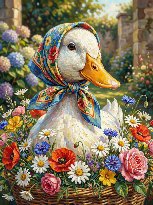 Cottage Garden Duck