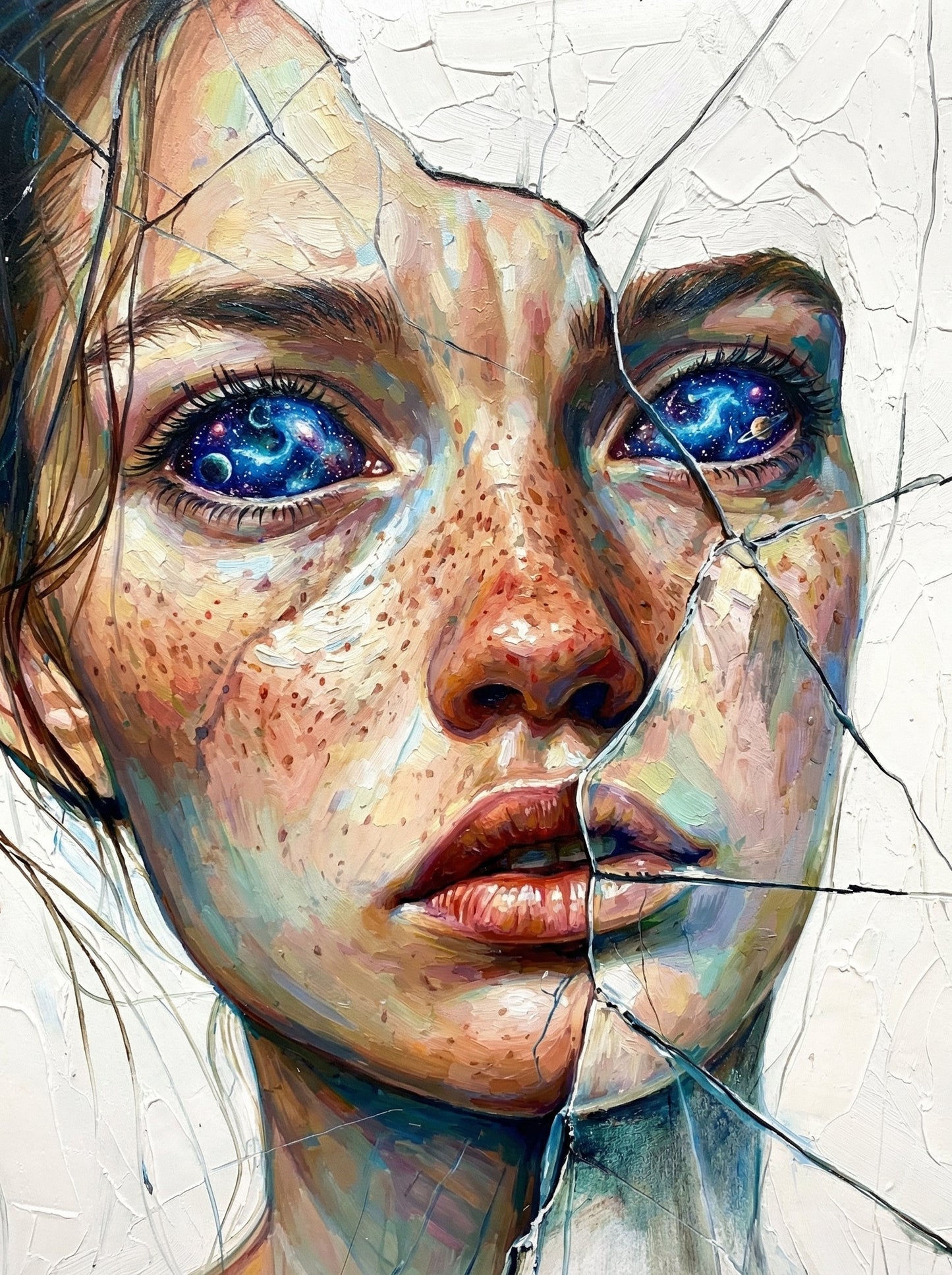 Cracked Galaxy Eyes