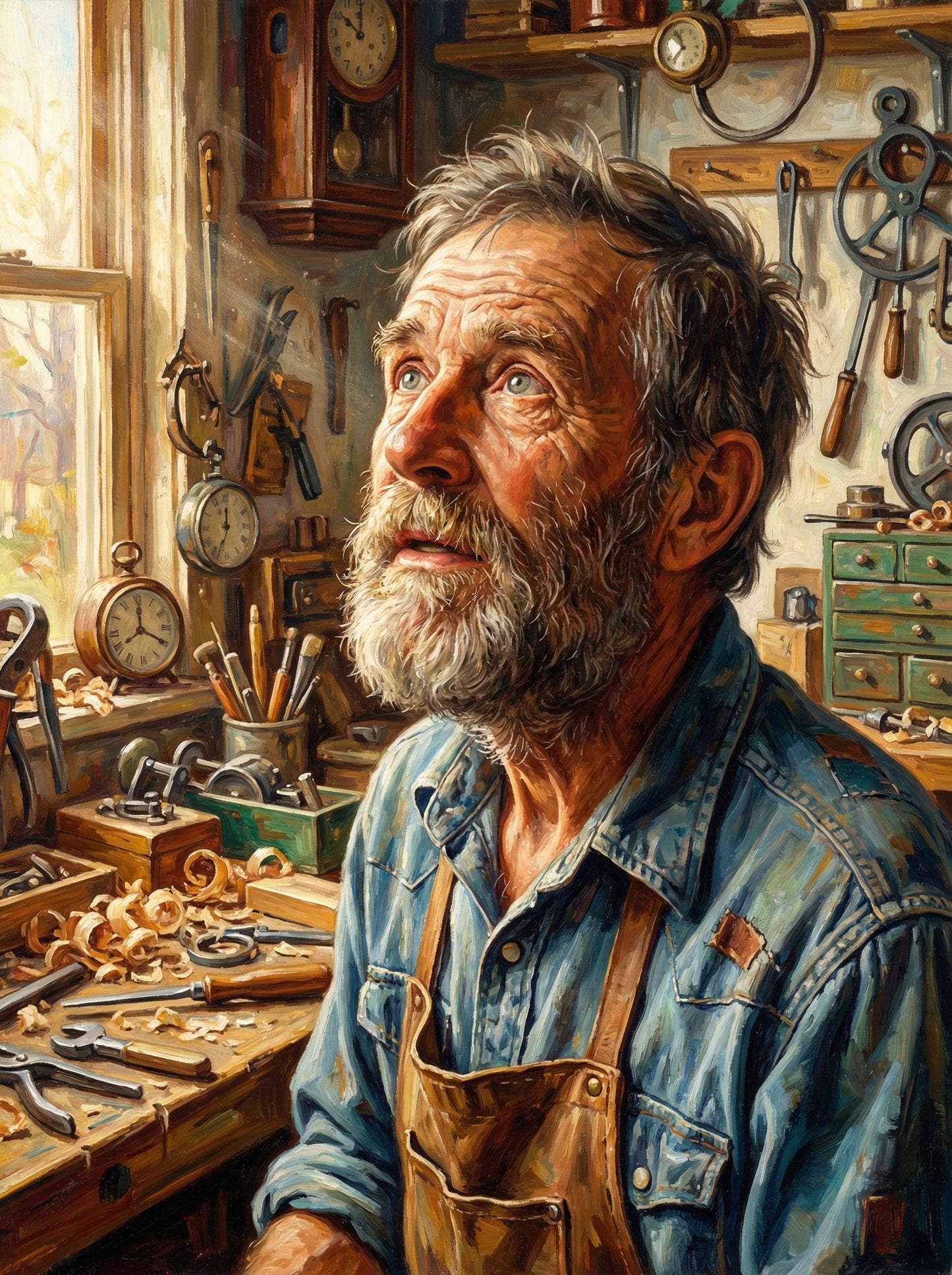 Craftsman In Workshop (120 Colors)