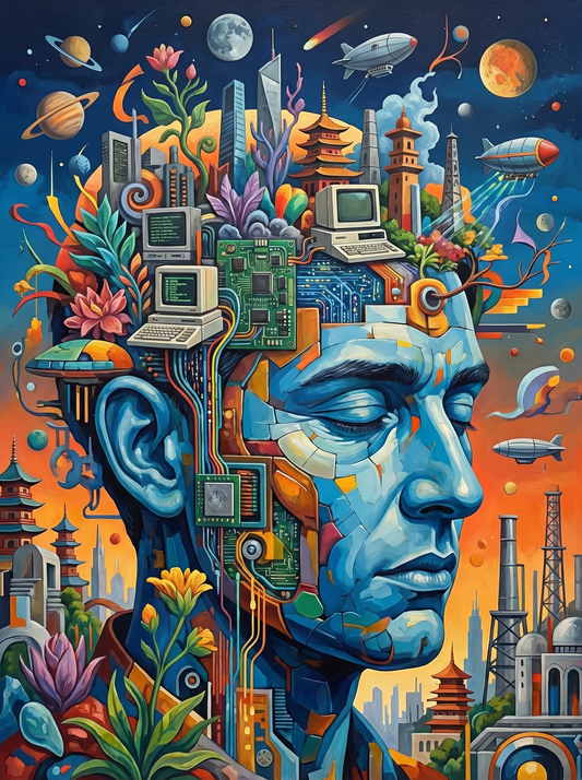 Cyborg Mind Architecture (120 Colors)
