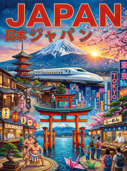 Japan Neon Traditions (80 Colors)