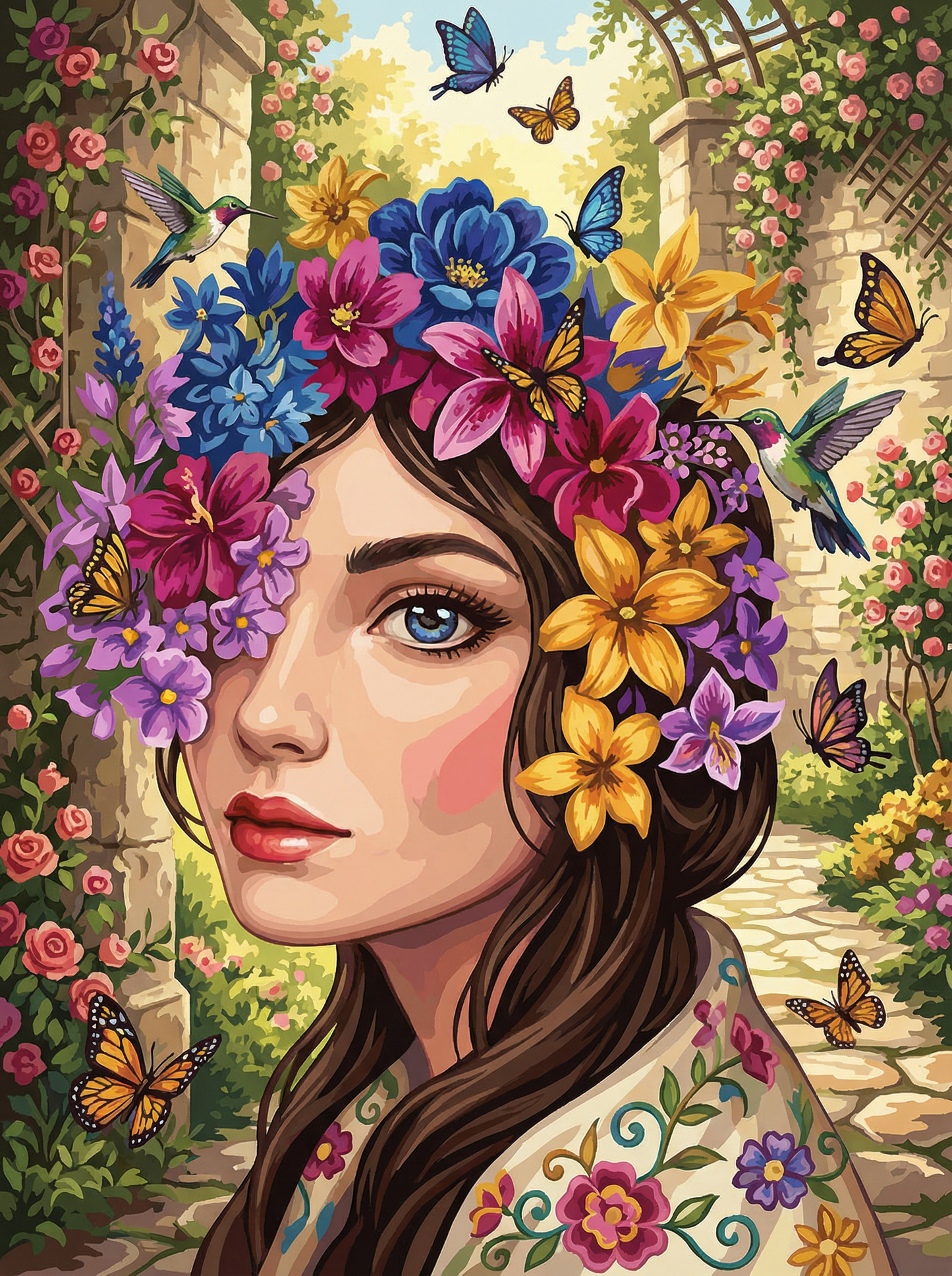 Garden of Butterflies (120 Colors)