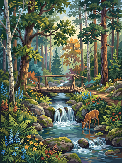 Whispering Creek Sanctuary (120 Colors)
