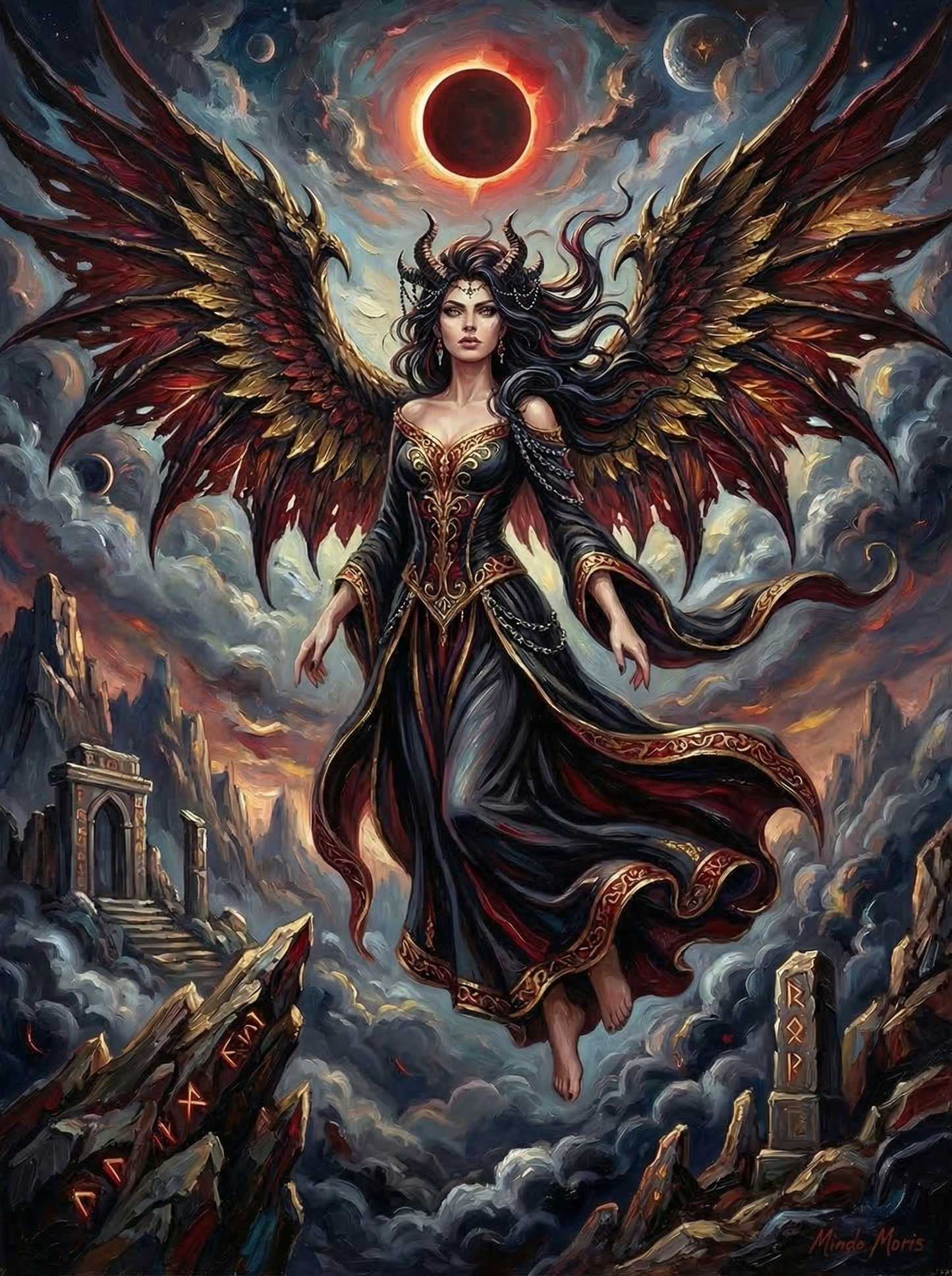 Dark Eclipse Angel Queen (80 Colors)