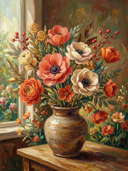 Sunlit Autumn Bouquet