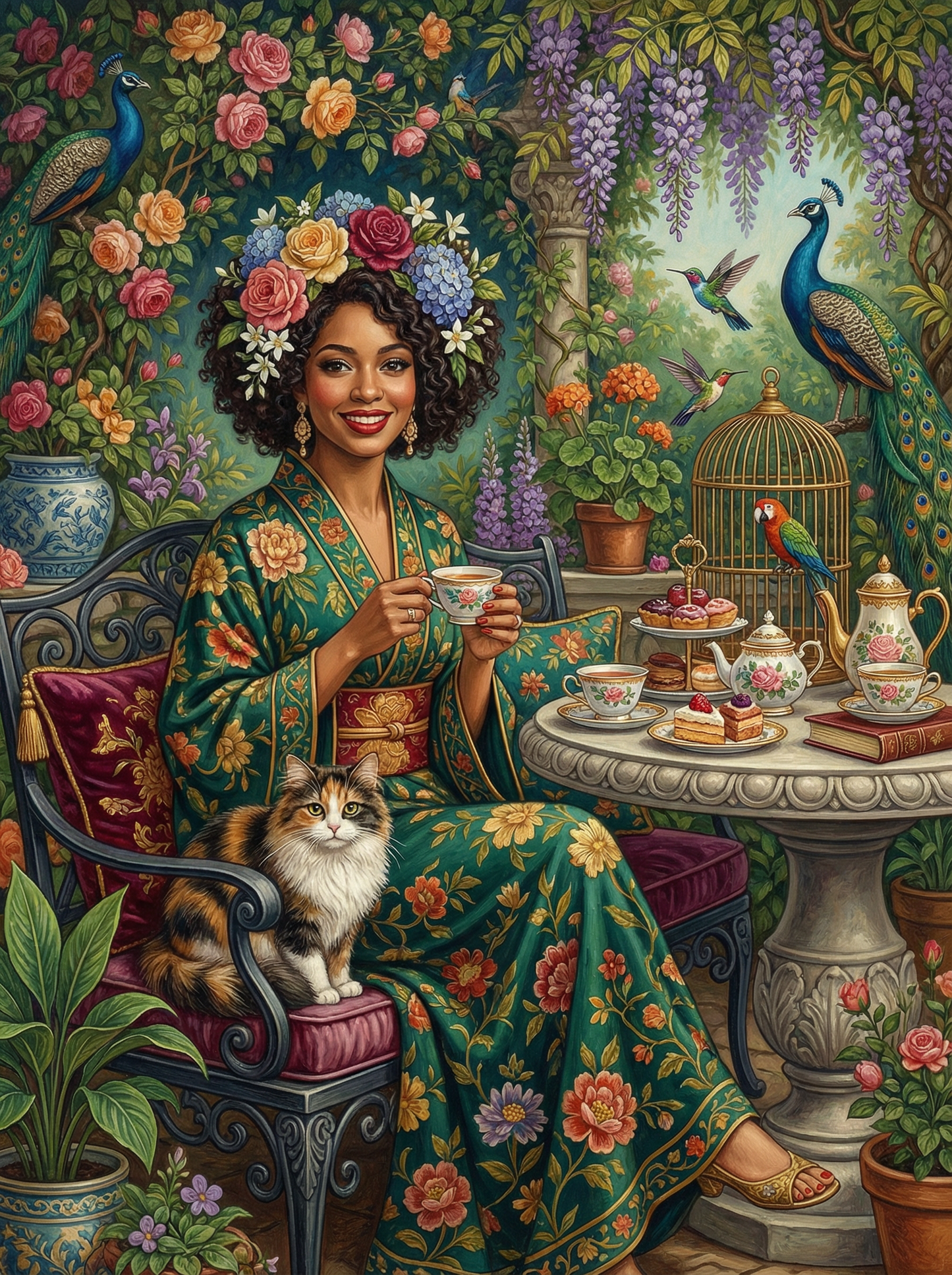 Elegant Garden Tea (120 Colors)