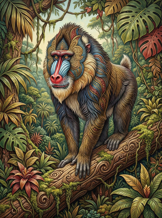 Decorative Monkey Forest (120 Colors)