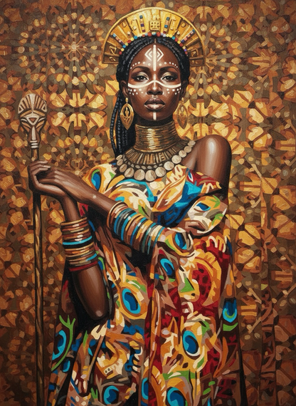 Mandala Gold Queen (80 Colors)
