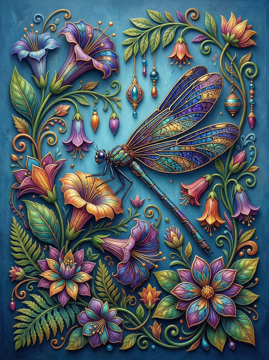 Dragonfly Garden Jewel (120 Colors)