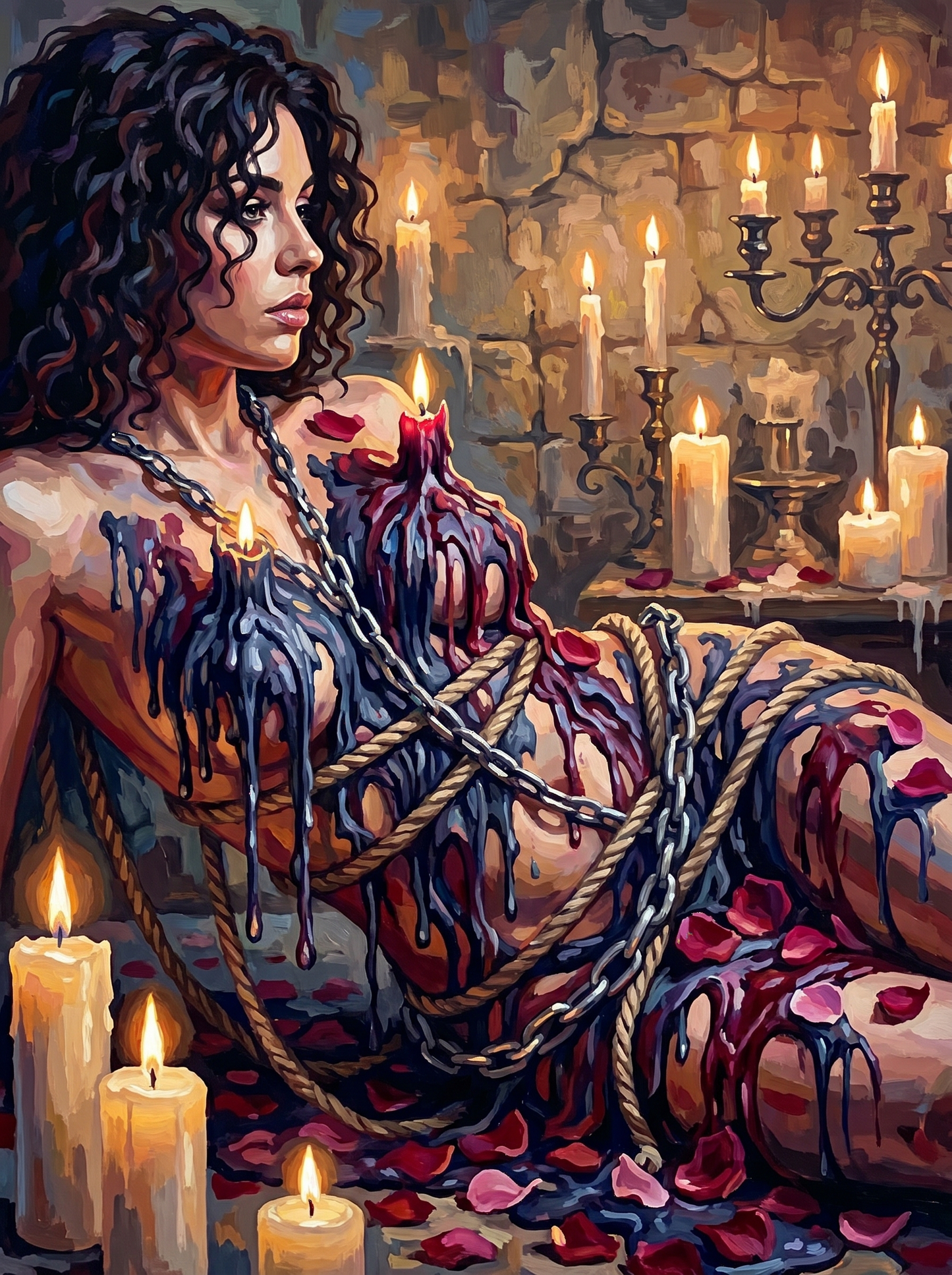 Dripping Rose Meditation (120 Colors)