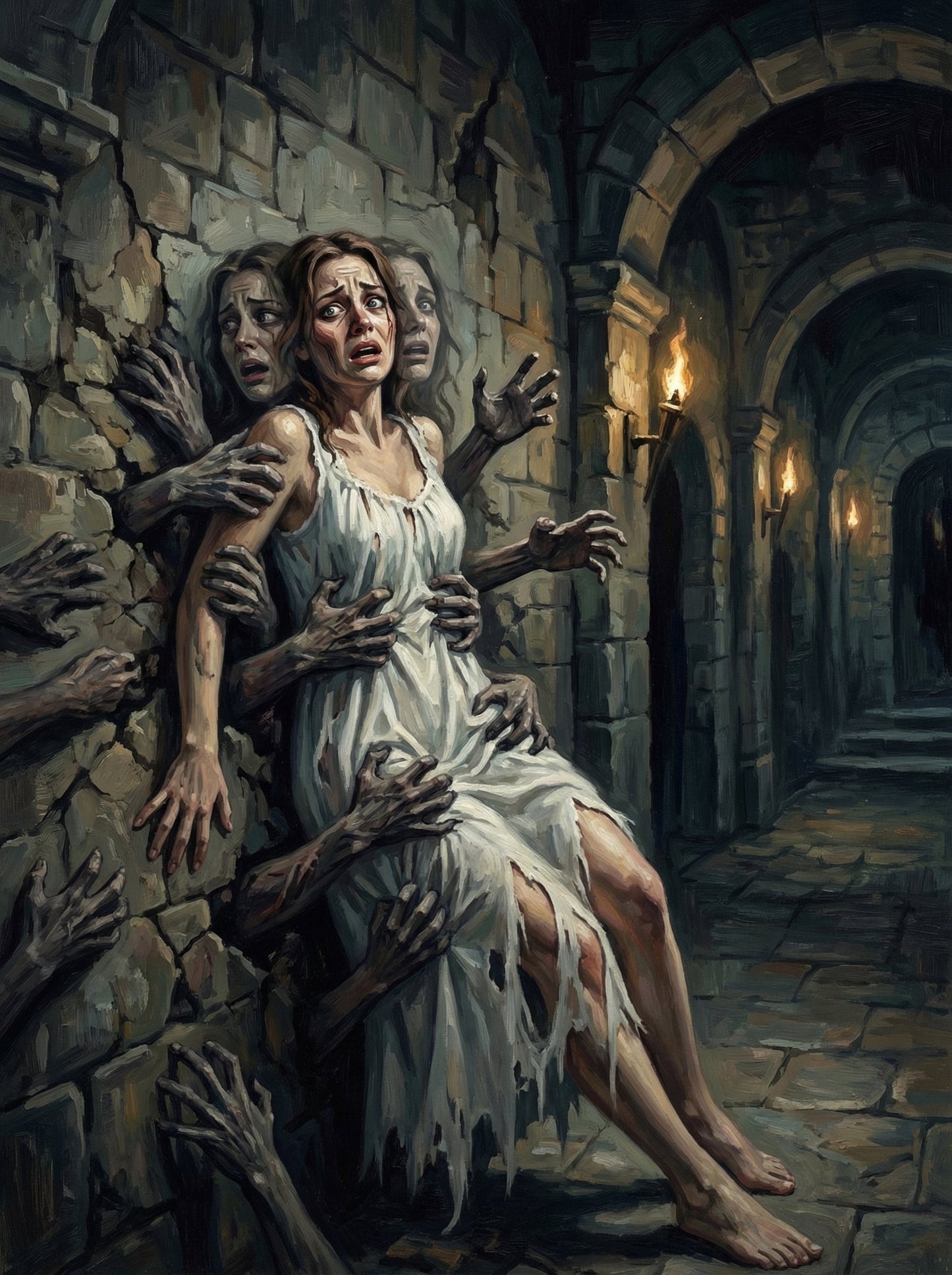 Dungeon Woman Escape (80 Colors)