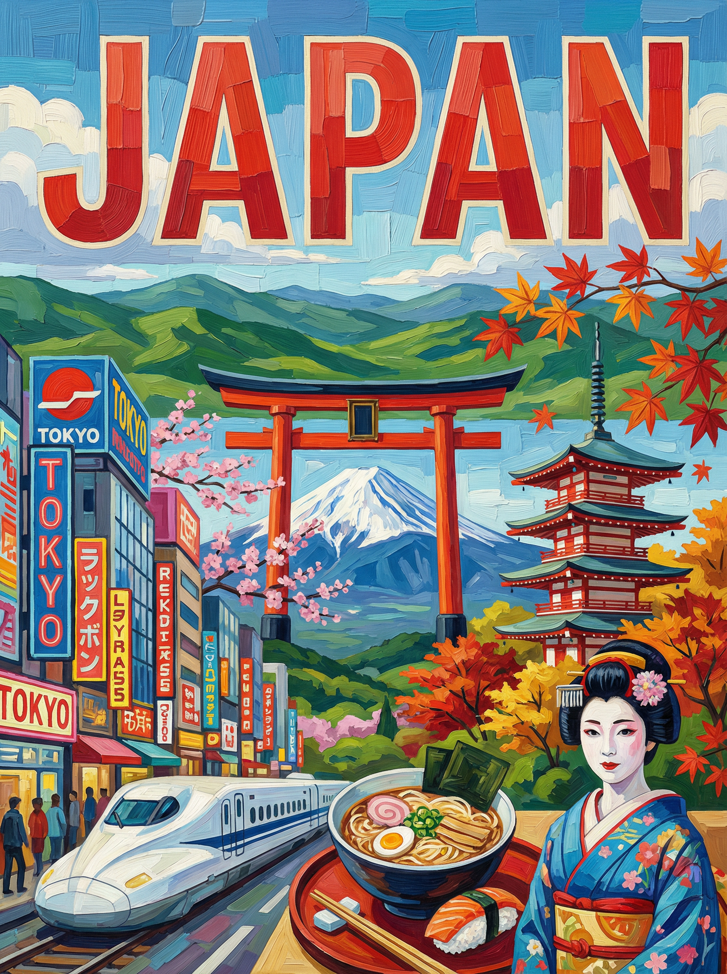 Japan Timeless Journey (80 Colors)