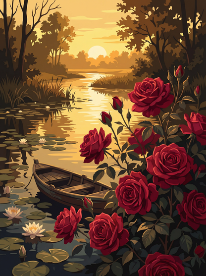 Rosewood Sunset Lake