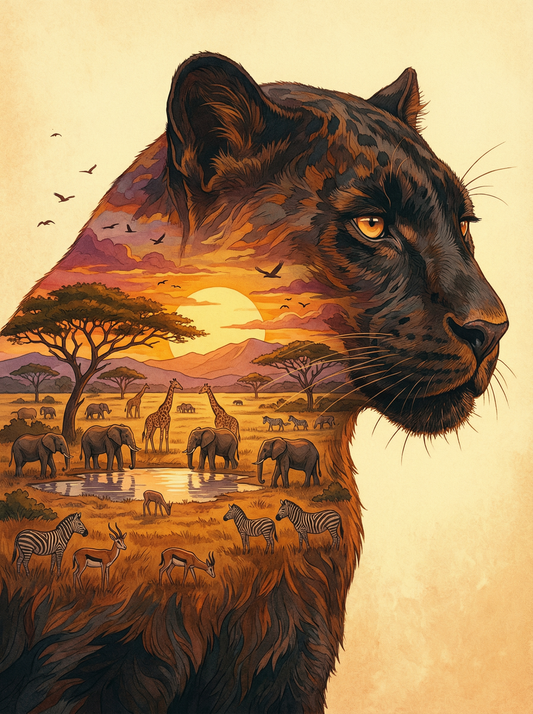 Savanna Spirit Panther (120 Colors)