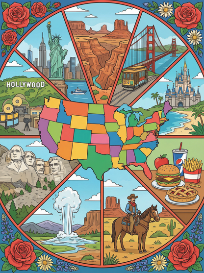 United States Iconic Trails (120 Colors)