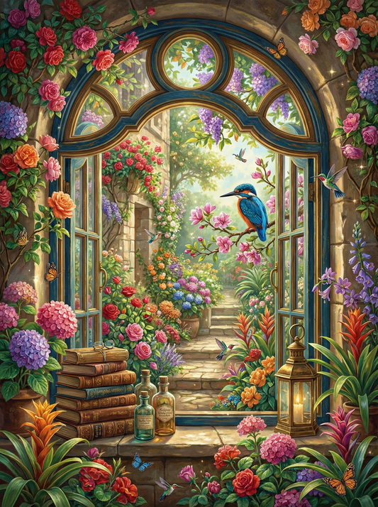 Window of Blossoms