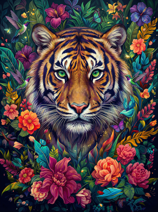 Jungle Bloom Tiger