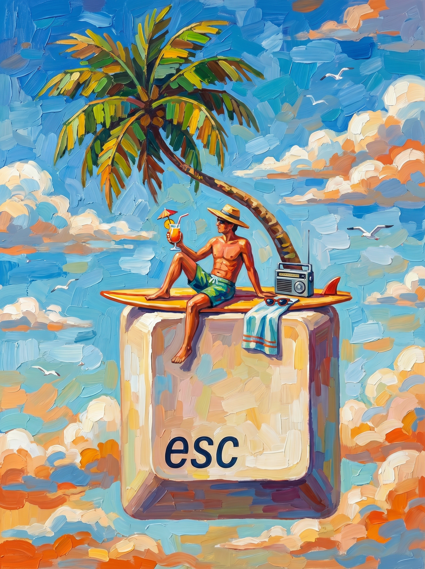 Escape Key Island Paradise (120 Colors)
