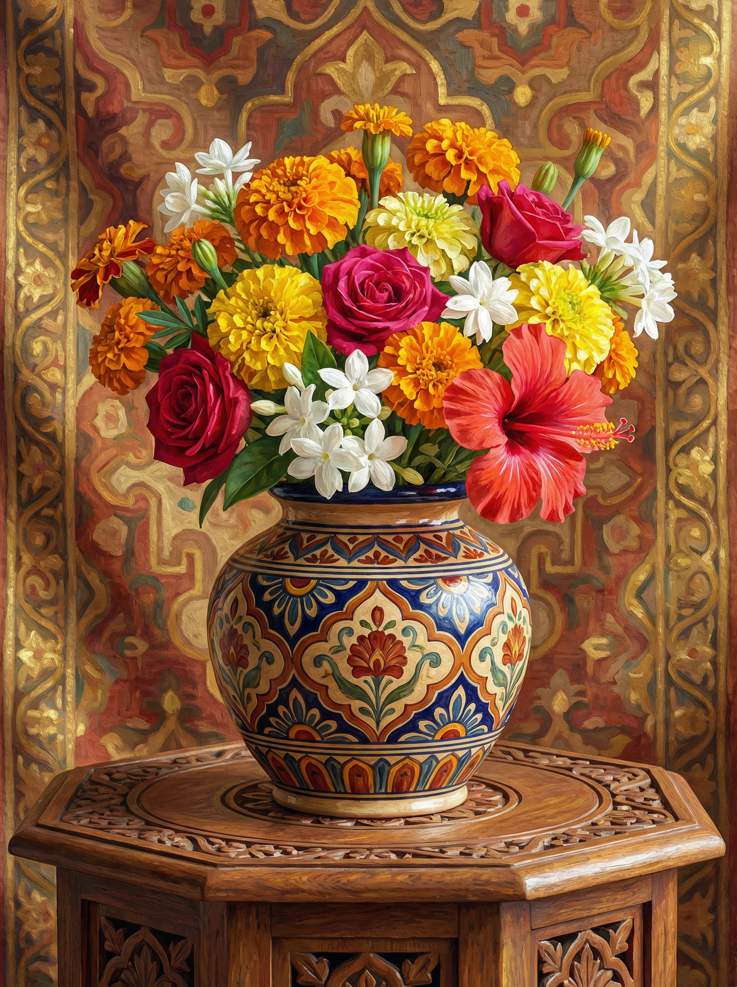 Exotic Mixed Flower Display (120 Colors)