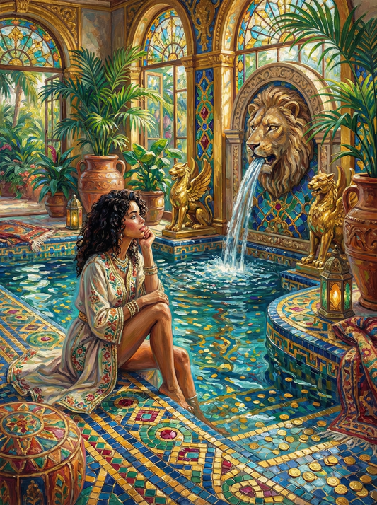 Exotic Palace Garden Woman (120 Colors)