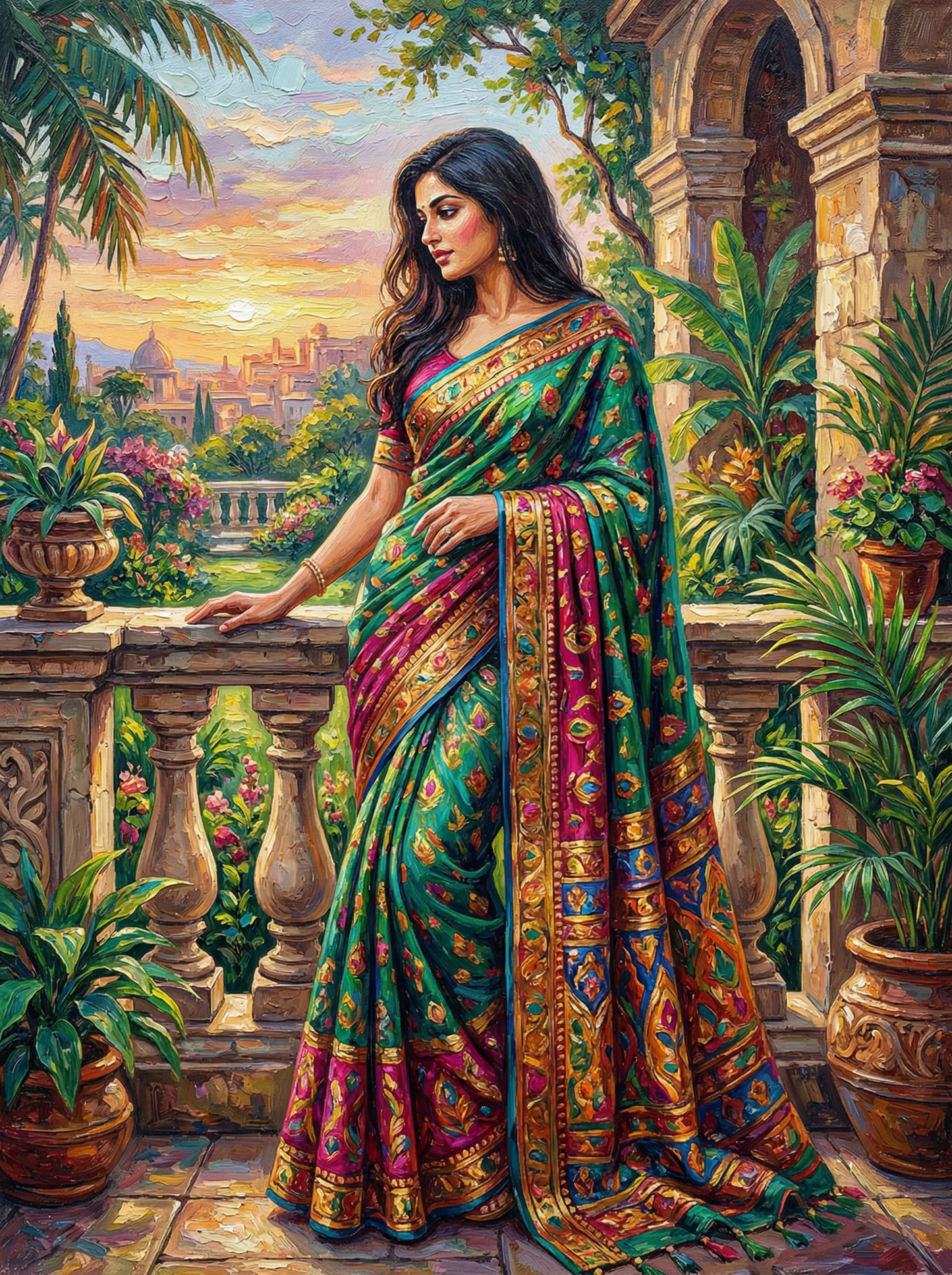 Exotic Palace Woman (80 Colors)