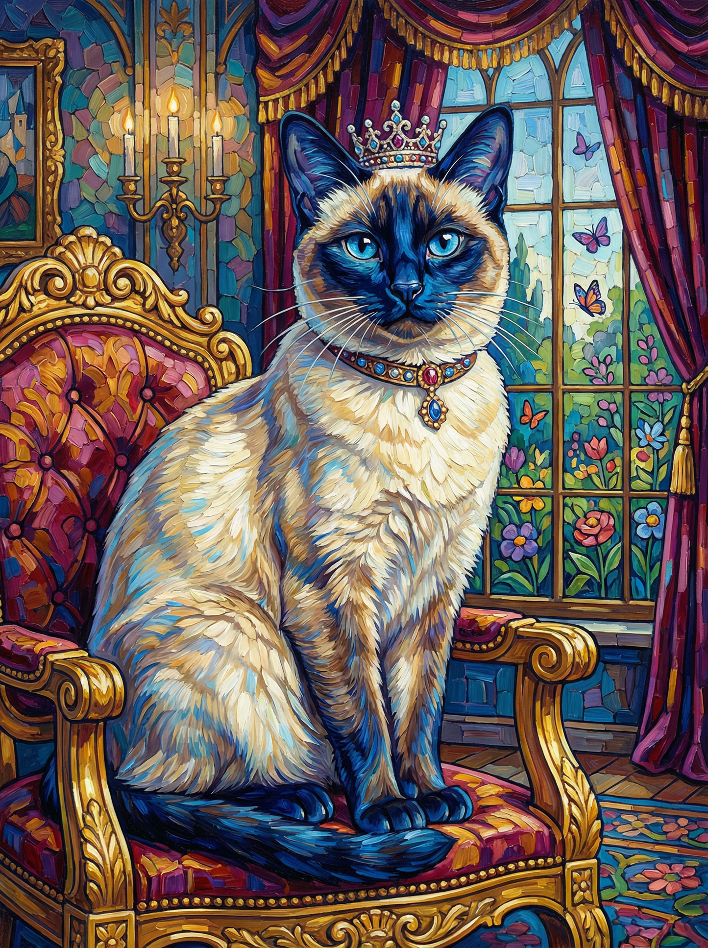 Royal Siamese Grace (120 Colors)