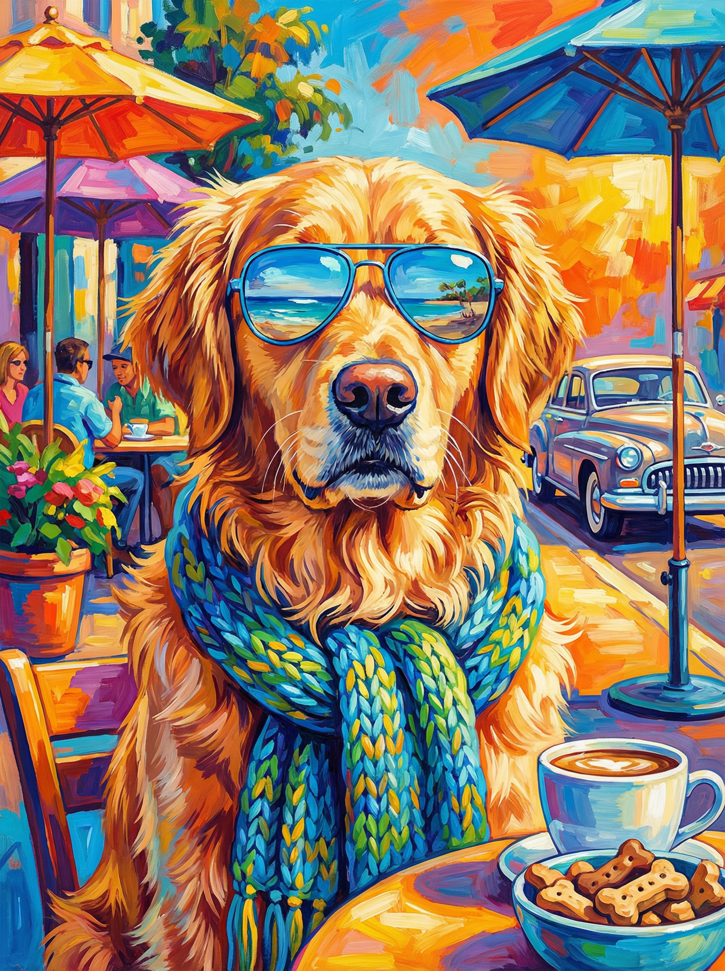 Café Golden Chill (120 Colors)