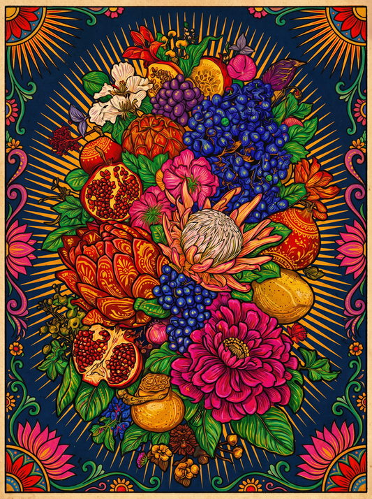 Floral Mandala Bouquet (80 Colors)