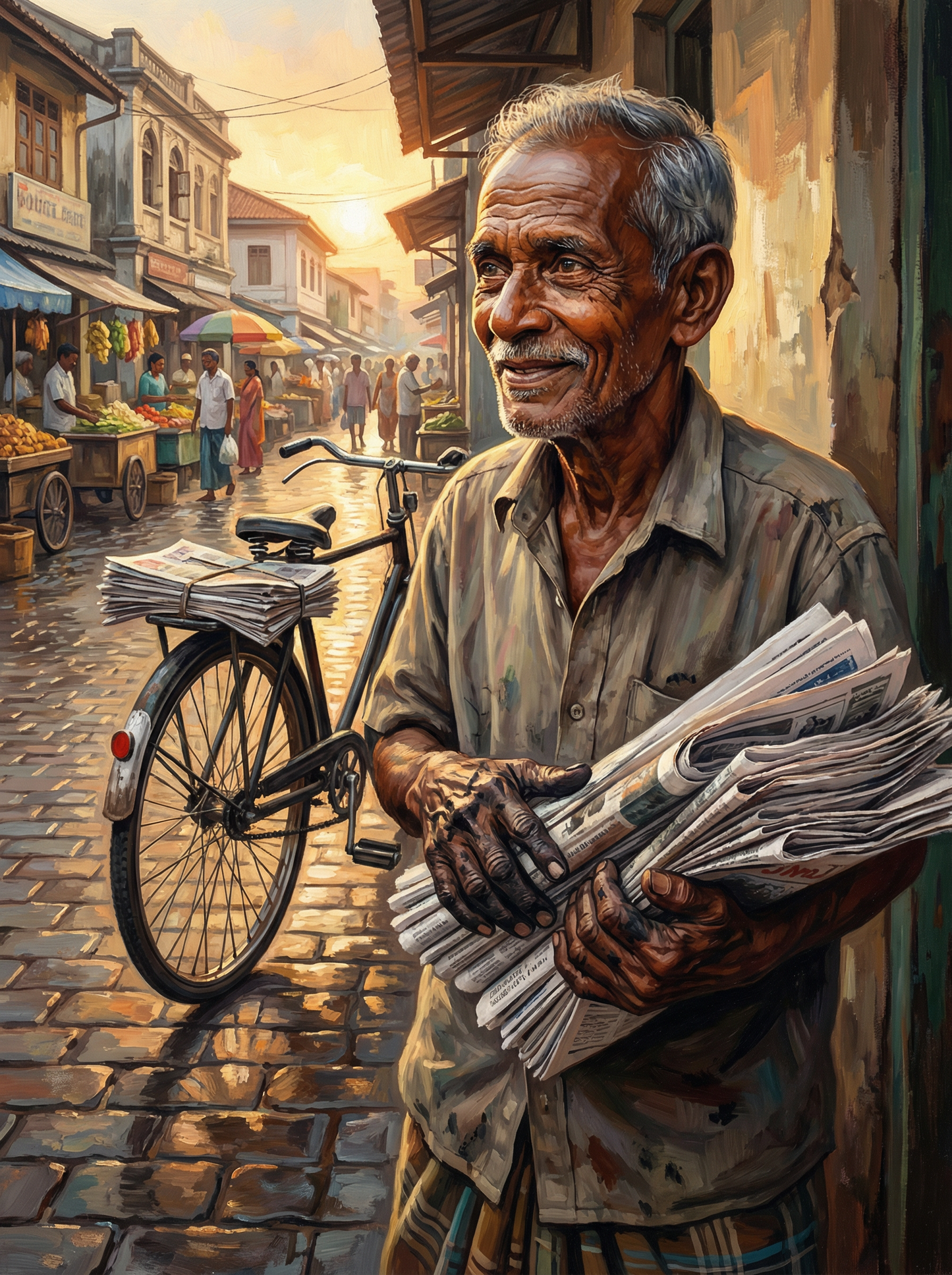 Street Newsstand