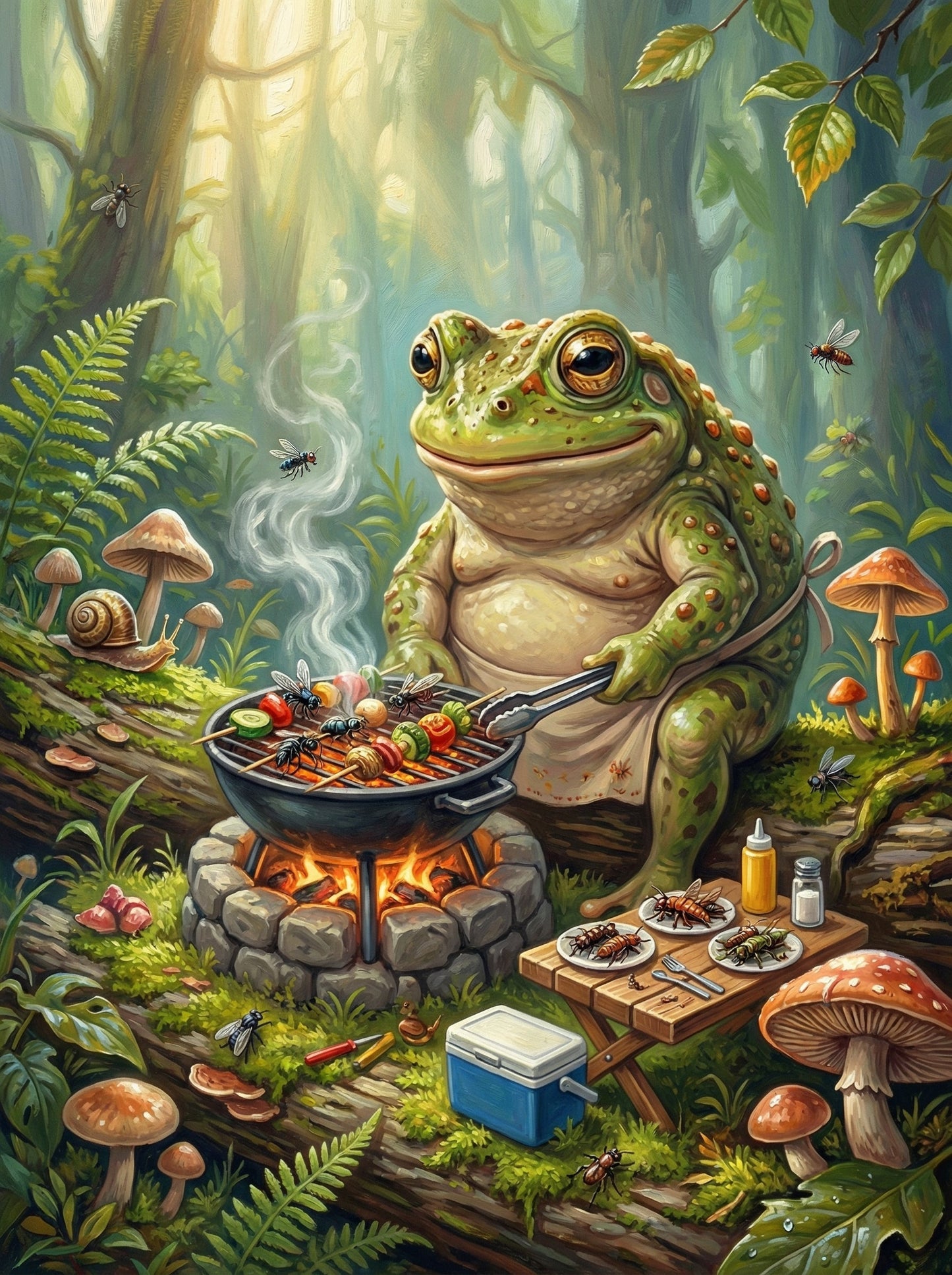 Frog Campfire Cooking (120 Colors)