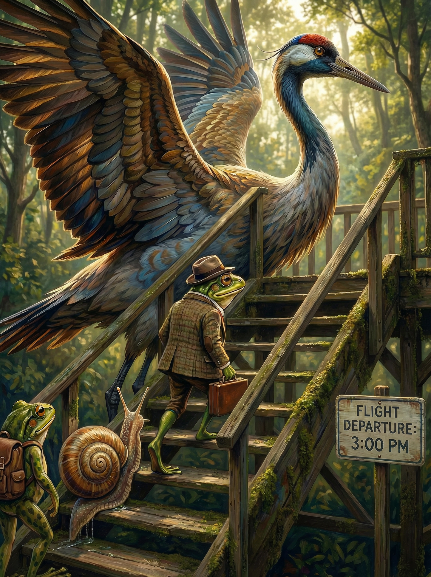 Frog Flight Departure