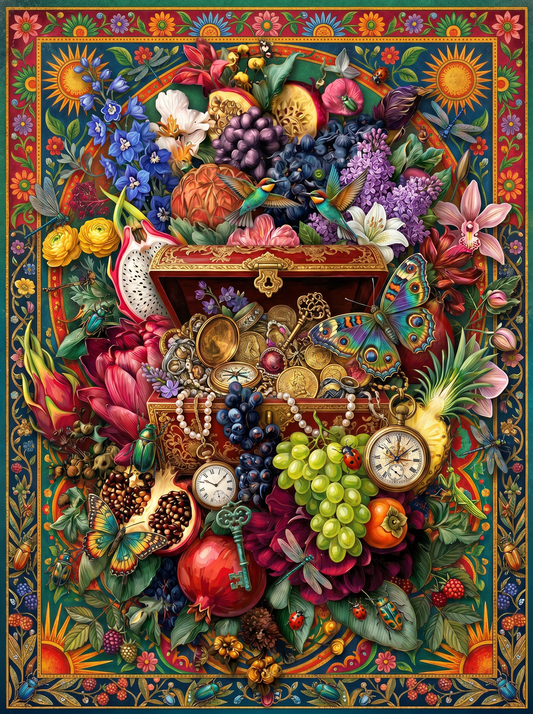 Fruit Flower Pedestal (120 Colors)