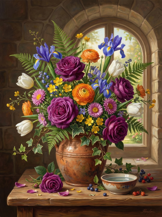 Garden Window Floral Arrangement