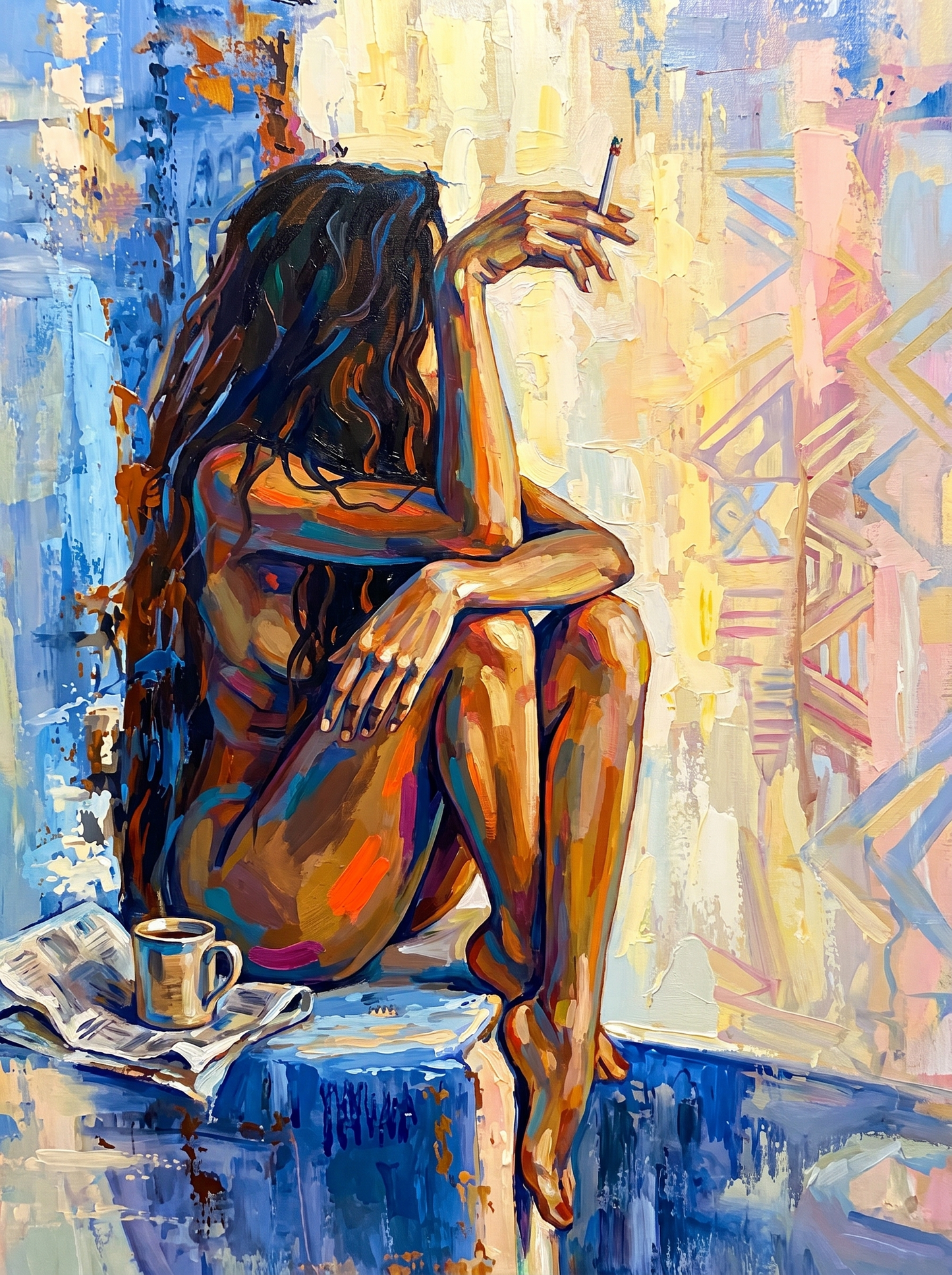 Golden Light Quiet Contemplation (80 Colors)