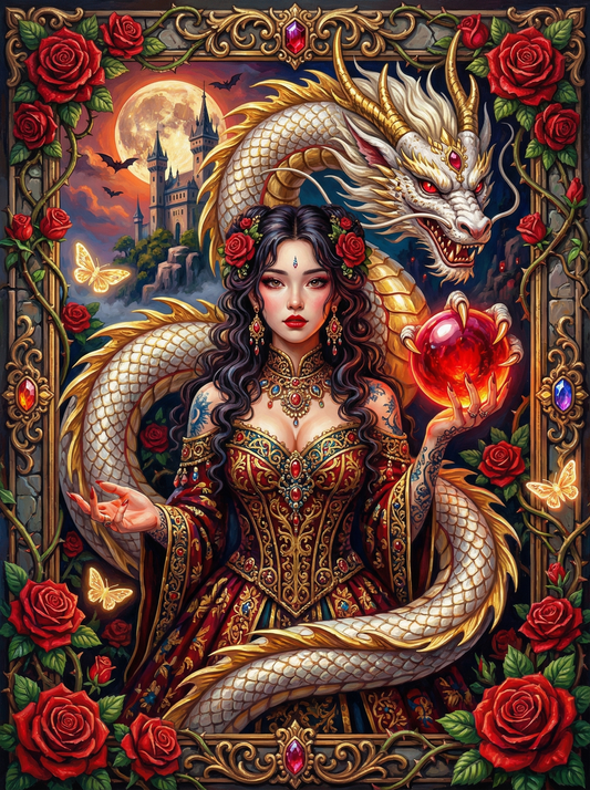 Golden Snake Sorceress (120 Colors)