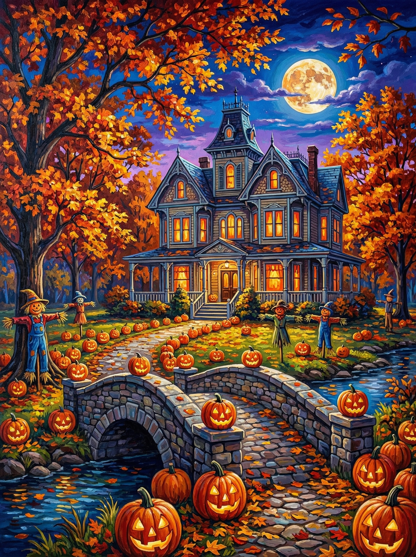 Haunted House Halloween (120 Colors)
