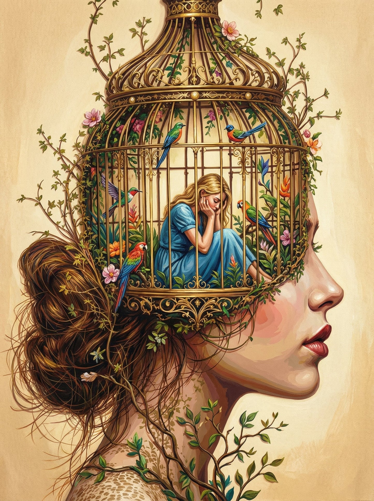 Head Cage Garden (80 Colors)