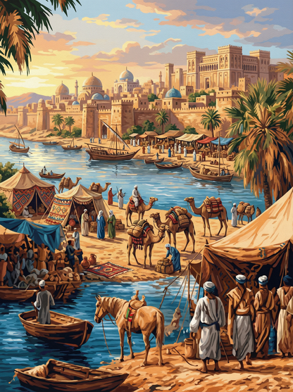 Camel Market by Nile