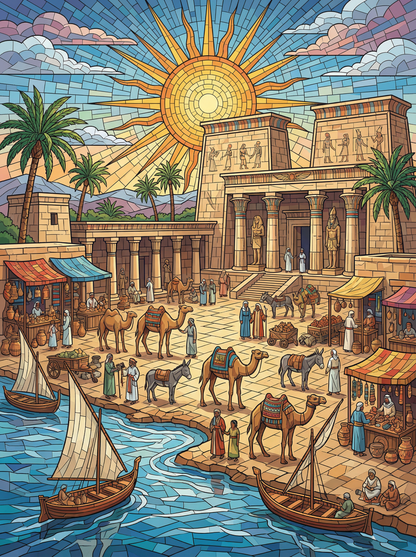 Golden Nile Marketplace (80 Colors)