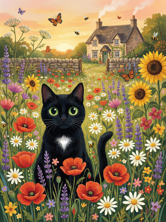 Cottage Garden Black Cat (80 Colors)
