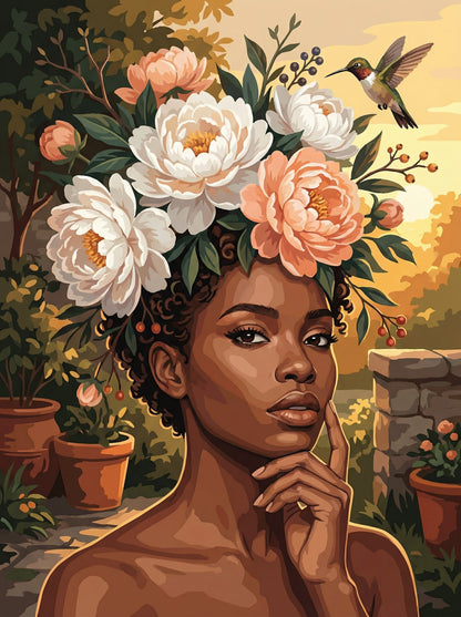 Golden Peony Grace (80 Colors)