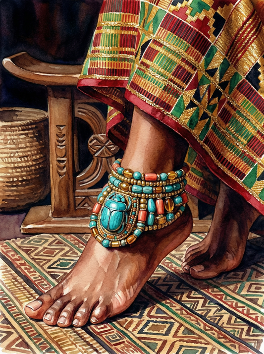 Scarab Anklet (120 Colors)