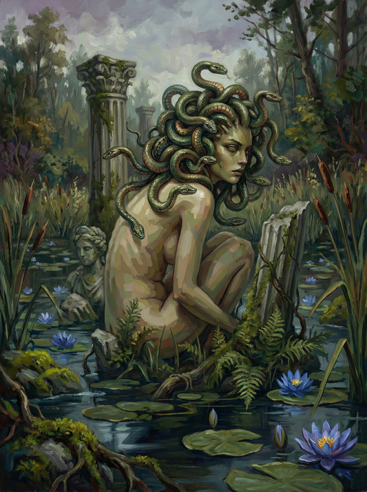 Swamp Medusa Awakening