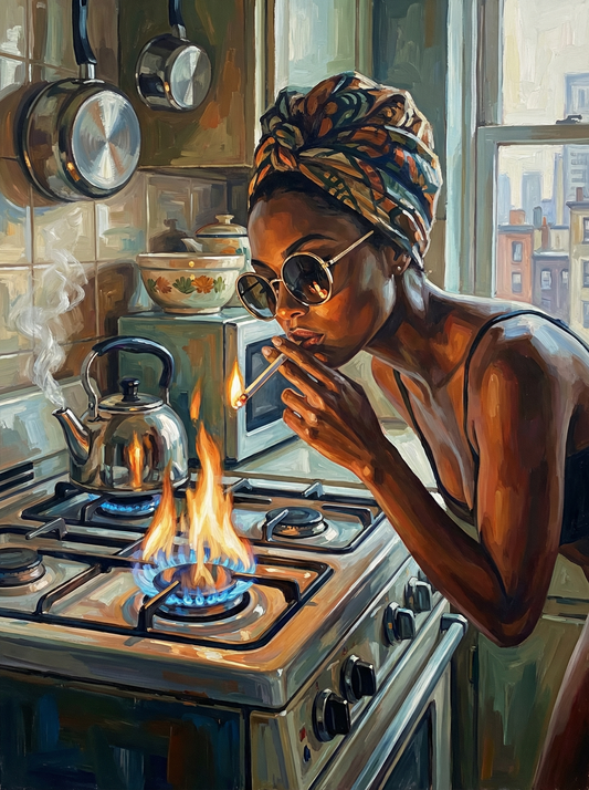 Kitchen Flame (120 Colors)