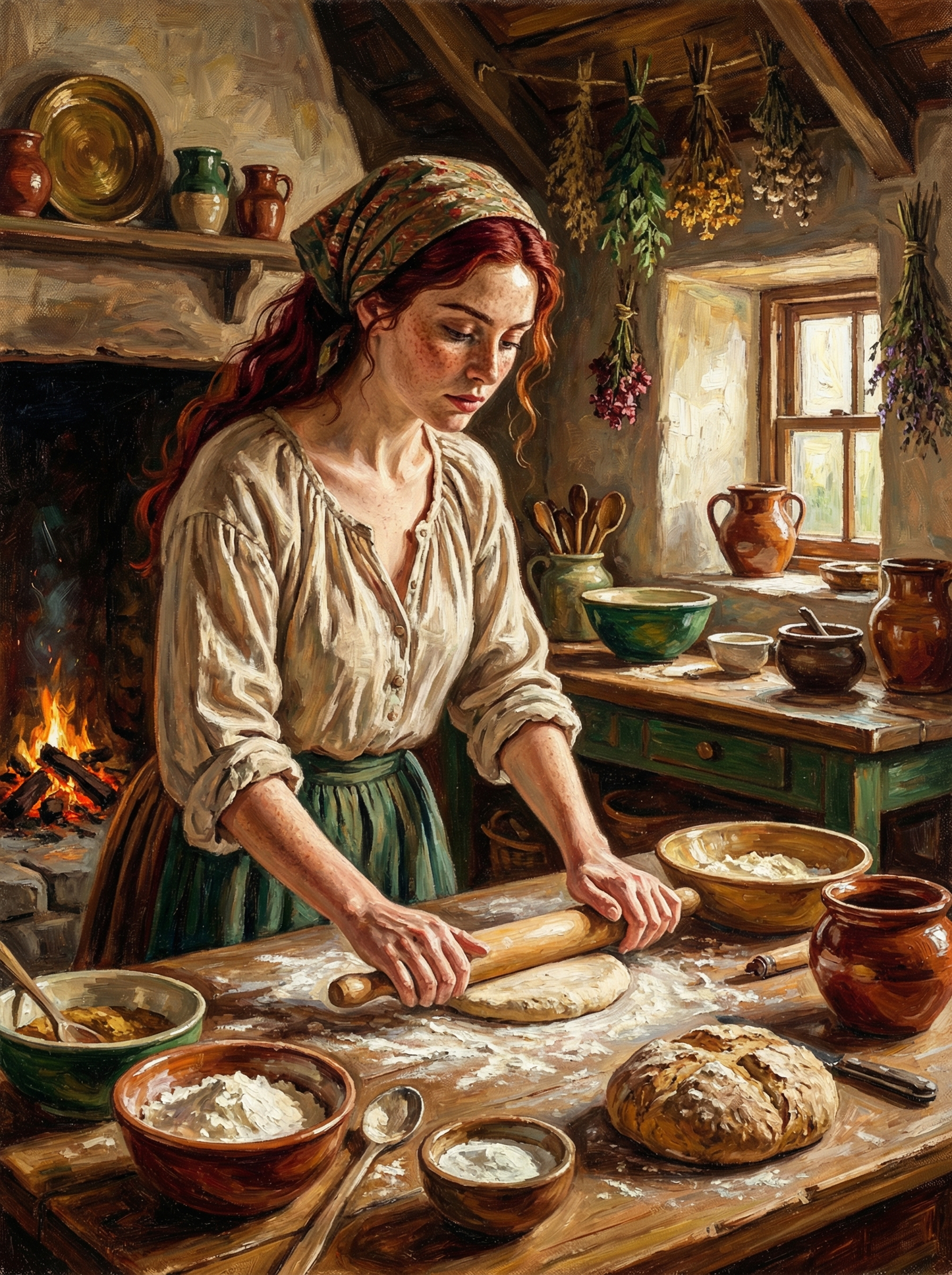 Rustic Hearth Baker