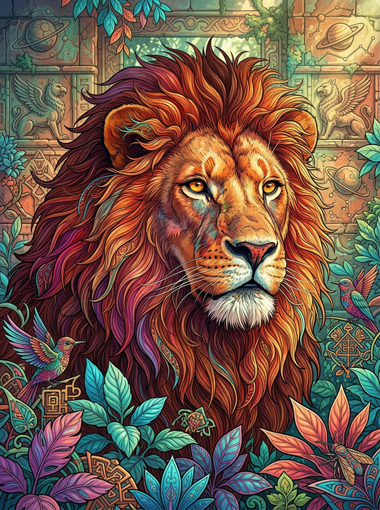 Mystic Jungle Lion (120 Colors)